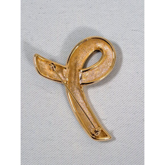 Green and Black Enamel Ribbon Lapel Pin Awareness Commemorative - Picture 3 of 4